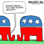 Mike Luckovich for Mar 08, 2026