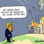 Mike Luckovich for Mar 22, 2026