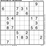 Conceptis Classic Sudoku for Sep 17, 2025