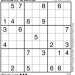 Conceptis Classic Sudoku for Sep 25, 2025