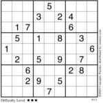 Conceptis Classic Sudoku for Sep 11, 2025