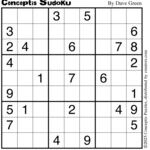 Conceptis Classic Sudoku for Sep 05, 2025