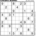 Conceptis Classic Sudoku for Dec 16, 2025