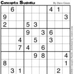 Conceptis Classic Sudoku for Jan 31, 2026
