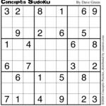 Conceptis Classic Sudoku for Jan 09, 2026