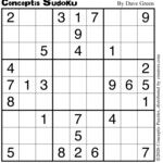 Conceptis Classic Sudoku for Jan 08, 2026