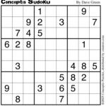 Conceptis Classic Sudoku for Oct 07, 2025