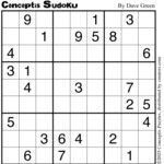 Conceptis Classic Sudoku for Nov 22, 2025