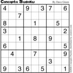 Conceptis Classic Sudoku for May 08, 2026