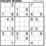 Conceptis Classic Sudoku for Jun 10, 2026