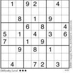 Conceptis Classic Sudoku for Jun 03, 2026