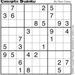 Conceptis Classic Sudoku for Jun 02, 2026