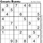 Conceptis Classic Sudoku for Mar 31, 2026