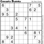 Conceptis Classic Sudoku for Aug 30, 2026
