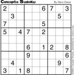 Conceptis Classic Sudoku for Sep 05, 2026