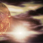 Conjunction of Venus and the Sun