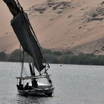 The View From a Riverboat Window on the Nile River