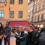 Old Meets New in Gamla Stan, Sweden