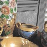 Lusterware Tea Set Shines