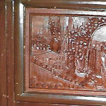 Winged Creatures Support Bar Cabinet