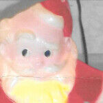 Electric Santa Ornament Lights Up 4 Generations