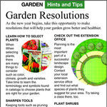 Garden Resolutions