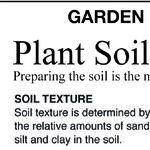 Bad Advice About Garden Soil