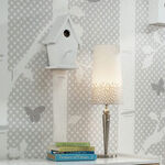 Birdhouse Wallpaper in Nursery