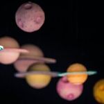 Conjunction of Venus and Mars