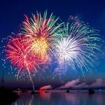 Fireworks Above and Below