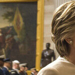 Hillary Making Medea Rounds