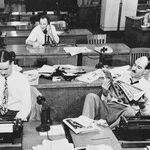 Old Newsrooms Under Deadline: A Story Told by Carl Bernstein