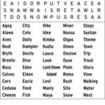 International Wordfind for Sep 26, 2025