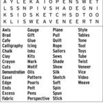 International Wordfind for Oct 25, 2025