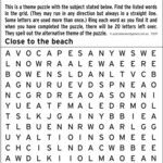 International Wordfind for Jul 22, 2026