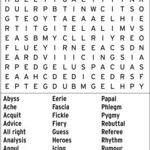 International Wordfind for Sep 12, 2025