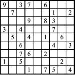 Janric Classic Sudoku for Oct 04, 2025