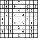 Janric Classic Sudoku for Nov 14, 2025
