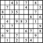 Janric Classic Sudoku for Dec 30, 2025