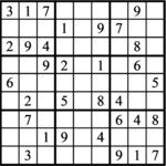 Janric Classic Sudoku for May 24, 2026
