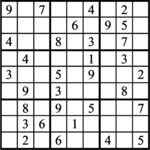 Janric Classic Sudoku for May 08, 2026