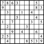 Janric Classic Sudoku for Jun 21, 2026
