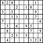 Janric Classic Sudoku for Jul 07, 2026