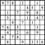 Janric Classic Sudoku for Oct 05, 2026
