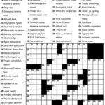 Newsday Crossword Puzzle for Mar 20, 2026