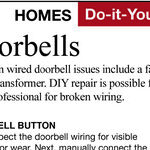 Replace Old Doorbell for a Better Ring Sound
