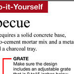 Easy-To-Build Barbecue Grill