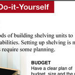 Gain Storage Space With More Shelving