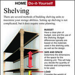 Gain Storage Space With More Shelving