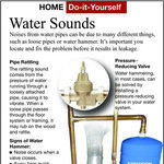Stop Loud Water Hammer